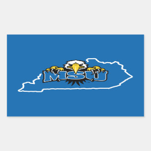 Morehead State Love Rectangular Sticker