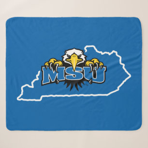 Morehead State Love Sherpa Blanket