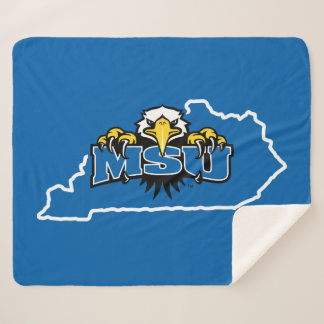 Morehead State Love Sherpa Blanket