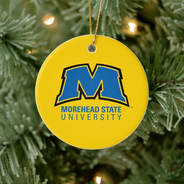Morehead State University Ceramic Ornament (Tree)