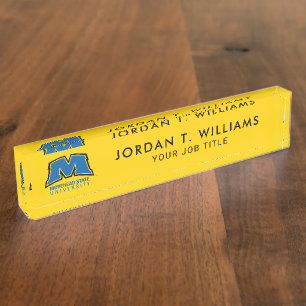 Morehead State University Desk Name Plate