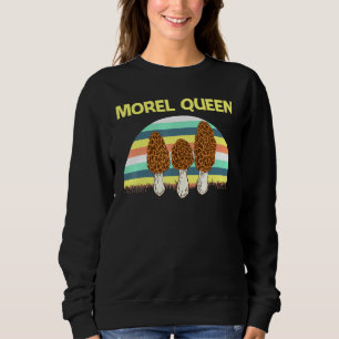 Morel For Women Mom Morel Mushroom Fungi Hunter 2 Sweatshirt