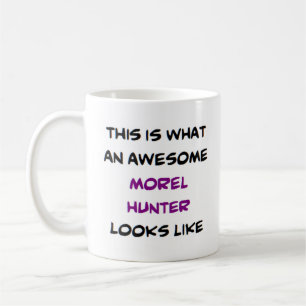 morel hunter, awesome coffee mug