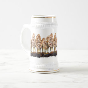 Morel Mushroom 22oz Beer Mug