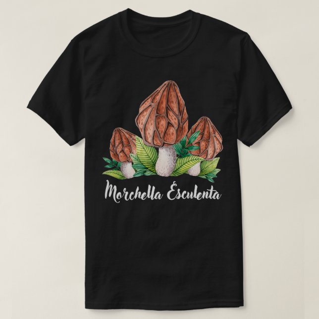 Morel Mushroom 2 T-Shirt (Design Front)