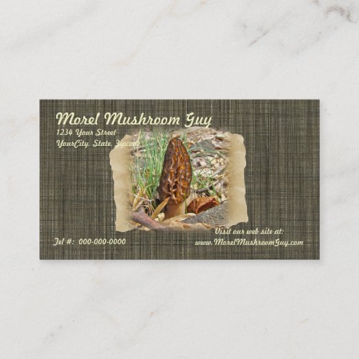 Mushroom Business Cards Business Card Printing Zazzle