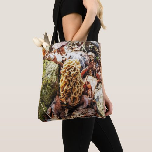 Morel Mushroom in the Wild Tote Bag