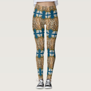 Morel mushroom leggings