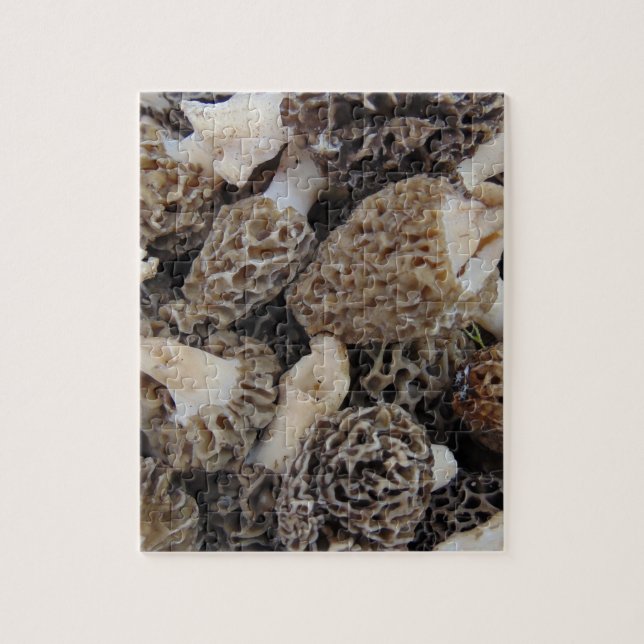 Morel Mushrooms Jigsaw Puzzle (Vertical)