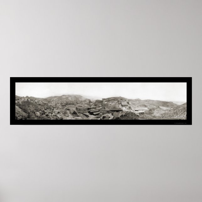 Morenci, AZ Mine Photo 1909 Poster (Front)