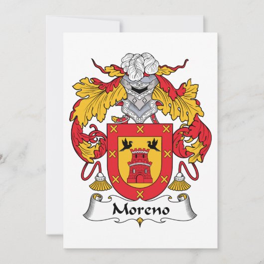 Moreno Family Crest (Front)