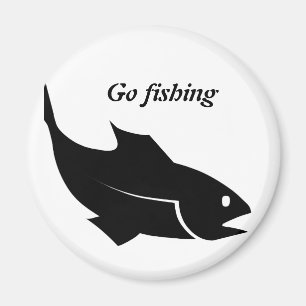 Moreno fish - Go fishing Magnet