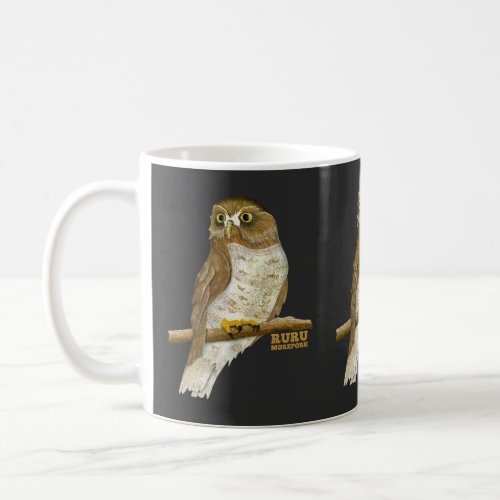 Morepork Ruru New Zeland Bird Coffee Mug