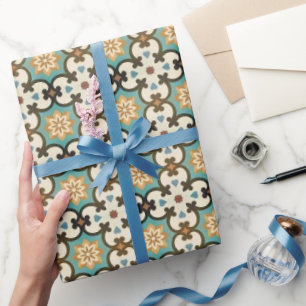 Moresque Pattern Wrapping Paper