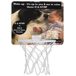Morgan-Bob and Domino Mini Basketball Hoop