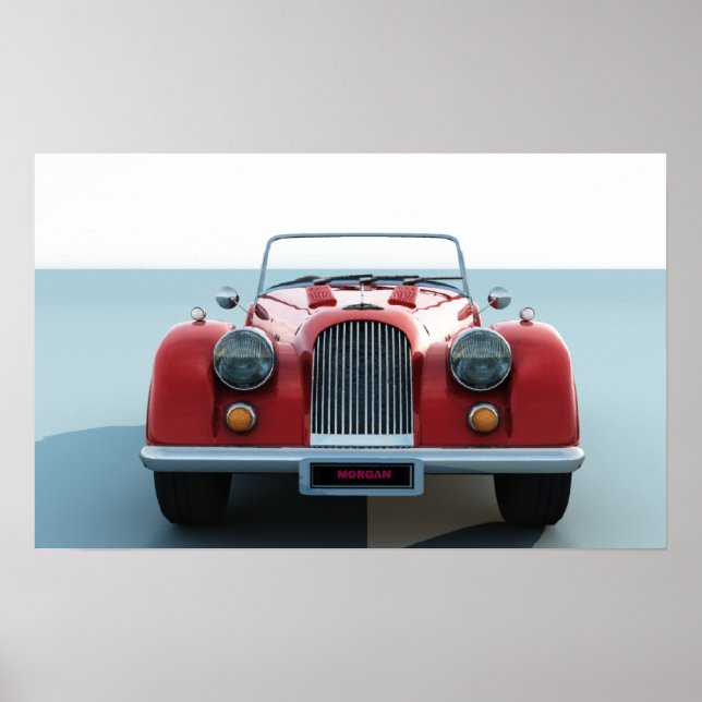 Morgan car poster (Front)