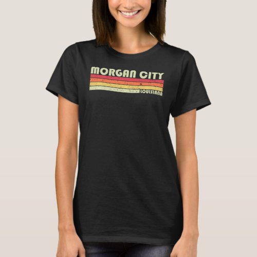 MORGAN CITY LA LOUISIANA Funny City Home Roots Gif T_Shirt