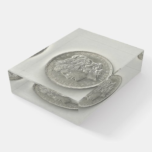 Morgan Dollar Paperweight