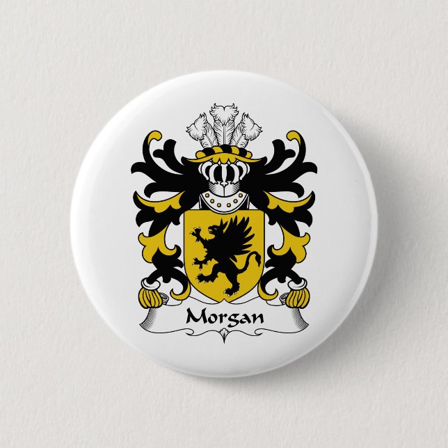 Morgan Family Crest Button (Front)