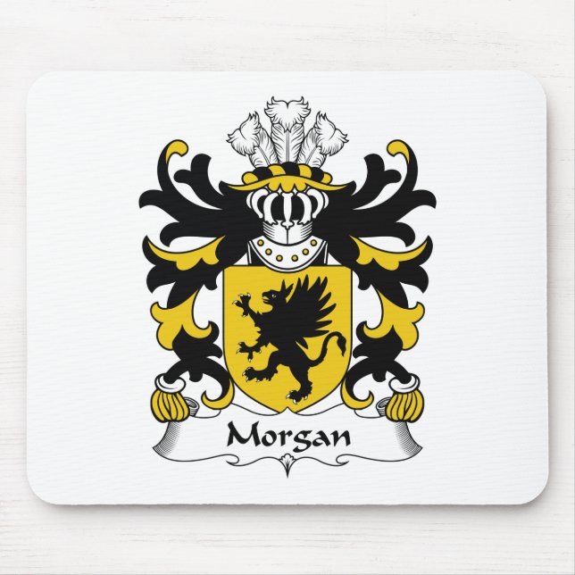 Morgan Family Crest Mouse Pad (Front)