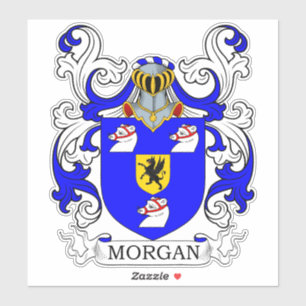Morgan Family Crest Sticker