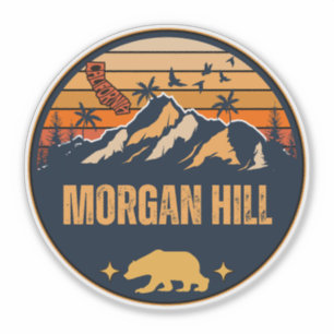 Morgan Hill, California Sticker