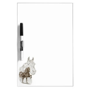 Morgan Horse Art Dry-Erase Board