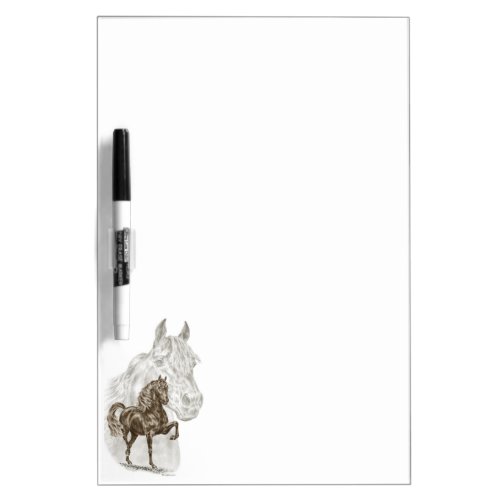 Morgan Horse Art Dry_Erase Board