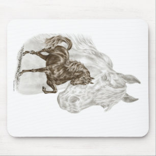 Morgan Horse Art Mouse Pad