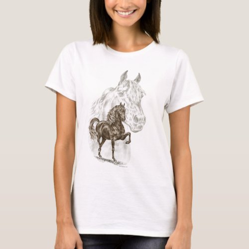 Morgan Horse Art T_Shirt