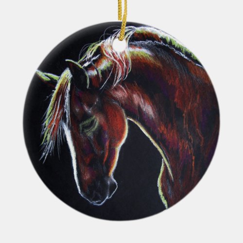 Morgan Horse Ornament