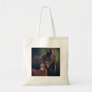 Morgan Mare and Foal Tote Bag