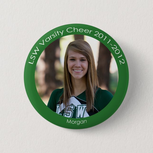 Morgan Pinback Button (Front)