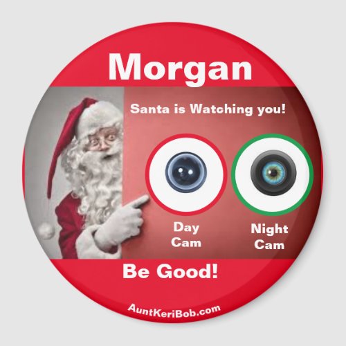 Morgan Santa is watching Magnet