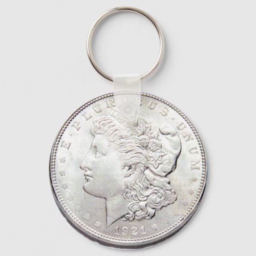 MORGAN SILVER DOLLAR KEYCHAIN