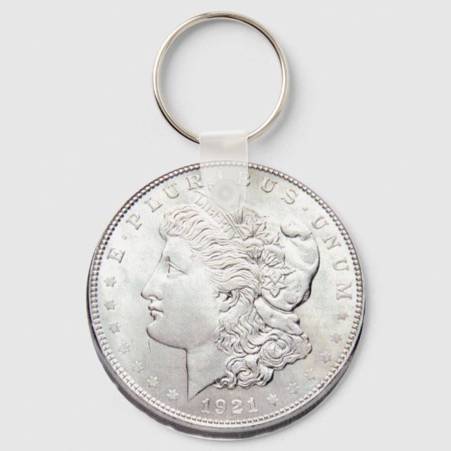 MORGAN SILVER DOLLAR KEYCHAIN (Front)