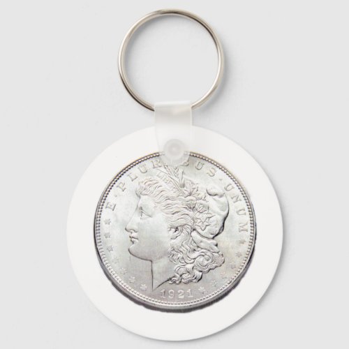 MORGAN SILVER DOLLAR KEYCHAIN