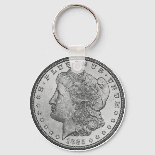 Morgan Silver Dollar Keychain