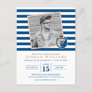 Morgan State Graduate Announcement Postcard