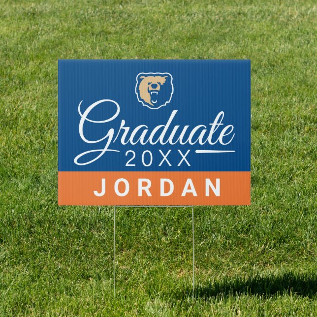 Morgan State Graduate Sign (Insitu)