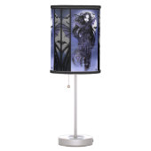 Morgan Vampire Moon Gothic Bat Fairy Table Lamp (Right)