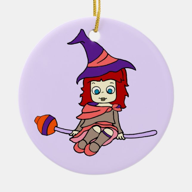 Morgana Ceramic Ornament (Front)