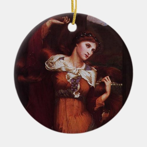 Morgana le Fay Morgan Pendragon Ceramic Ornament