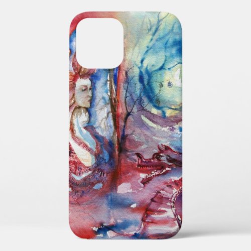 MORGANA  Magic and Mystery Pink Blue Fantasy iPhone 12 Case