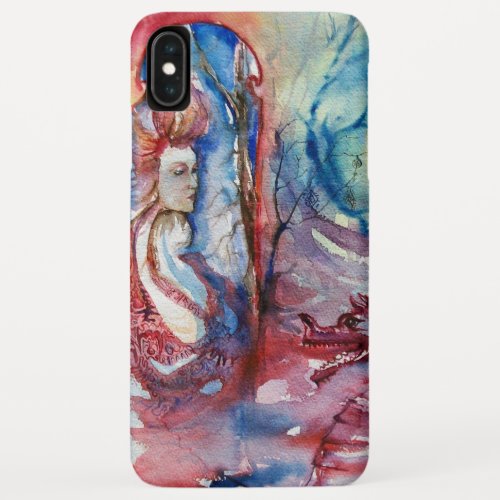 MORGANA  Magic and Mystery Pink Blue Fantasy iPhone XS Max Case