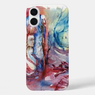 MORGANA / Magic and Mystery ,Pink Blue Fantasy iPhone 16 Plus Case