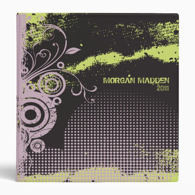 Morgan's Binder_2011 3 Ring Binder (Front)