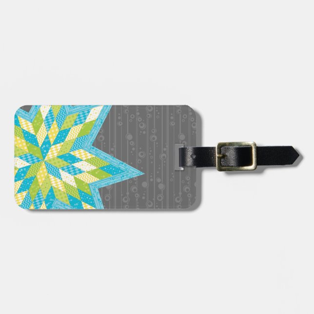 Morgan's Star Luggage Tag (Front Horizontal)