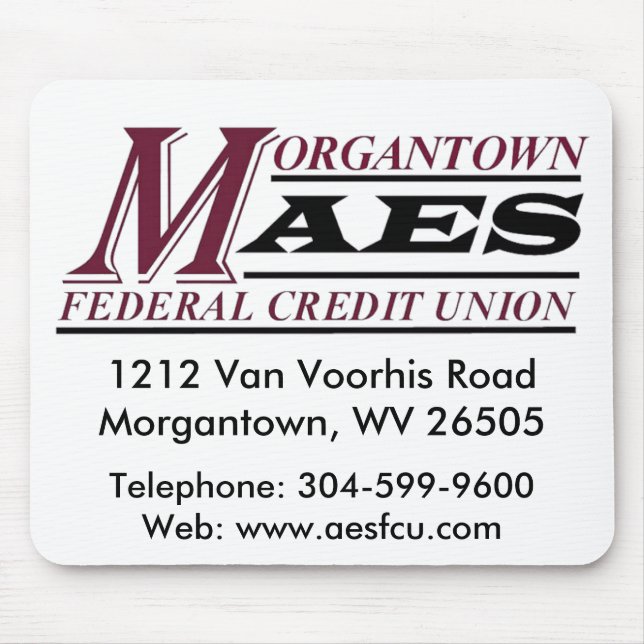 Morgantown aesfcu mousepad (Front)
