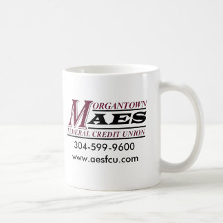 Morgantown aesfcu mug, 2 sides coffee mug